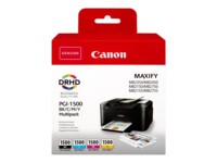 Canon PGI 1500 BK/ Multipack Sort Gul Cyan Magenta Blækbeholder 9218B005