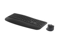 Logitech Signature Comfort Plus Combo MK880 for Business Sæt med mus og tastatur Pressestempel Trådløs Schweizisk
