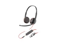 HP Poly Blackwire 3225 Kablet Høretelefoner Sort
