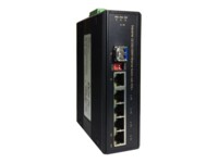 LevelOne IGP-0501 Switch 5-porte Gigabit PoE+
