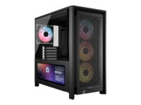 CORSAIR FRAME 4000D LCD RS ARGB Tower Udvidet ATX Sort