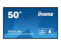 Iiyama LH5054UHS-B1AG 50' Digital skiltning/interaktiv kommunikation 3840 x 2160