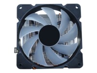 Gembird Huracan X140 Processor-køler 1-pack Sort 120 mm