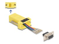 DeLOCK Seriel adapter Yellow