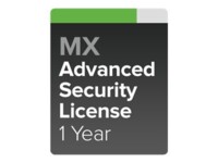 Cisco Meraki MX100 Advanced Security License Online & komponentbaserede tjenester 1 licens 1 år