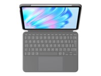 Logitech Combo Touch Tastatur og folio-kasse Saks 16-niveau Kablet Schweizisk Apple 11-inch iPad Air (M2, M3)
