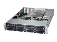 Supermicro SC826 BE1C-R920LPB Rackversion Forstærket forlænger ATX 920Watt Strømforsyning Sort