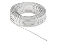 goobay Bulkhøjttalerkabel Hvid 10m