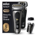 Braun Series 9 Pro+ 9525s System wet&dry Noble Metal