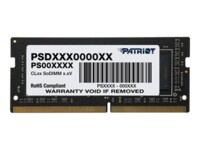Patriot Signature Line DDR4 SDRAM 8GB 1333MHz CL19 Ikke-ECC SO DIMM 262-PIN