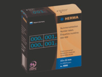 HERMA Selvklæbende nummermærkater 10 x 22 mm 2000etikette(r)