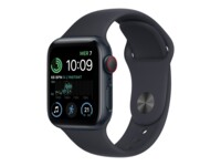 Apple Watch SE (GPS + Cellular) 40 mm Sort SmartWatch