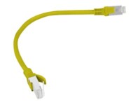 Lanberg CAT 6 Ikke afskærmet parsnoet (UTP) 25cm Patchkabel Gul RAL 1016