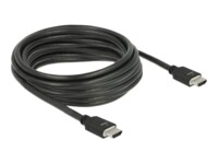 Delock HDMI-kabel 5m Sort