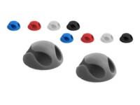 Delock Mini with 2 feed-throughs Sort Blå Grå Rød Hvid