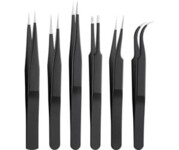 Tweezers set 6 pieces