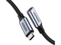 Kabel USB Ugreen Przedluzajacy kabel USB-C 3.1 Gen2 UGREEN US372, 4K, 100W, 0.5m (czarny)