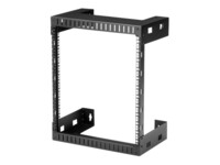 StarTech.com 12U 19' Wall Mount Network Rack - 12' Deep Open Frame for Server Room AV/Data/Patch Panel/IT/Computer Equipment w/Cage Nuts Rack Sort