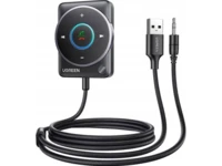 Ugreen Adapter Bluetooth 5.4 UGREEN CM723, USB-A + mini jack 3.5mm, wbudowany mikrofon czarny
