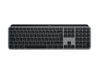 Logitech Master Series MX Keys S for Mac Tastatur Membran / saks Ja Trådløs Nordisk (dansk/finsk/norsk/svensk)