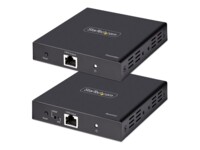 StarTech.com 4K HDMI Extender Over CAT5/CAT6 Cable, 4K 60Hz HDR Video Extender, Up to 230ft (70m), HDMI Over Cable, S/PDIF Audio Out, HDMI Transmitter and Receiver Kit - Local Video Out, Power Over Cable (4K70IC-EXTEND-HDMI) Video/audio/infrarød forlænger