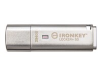 Kingston IronKey Locker+ 50 256GB USB 3.2 Gen 1 Sølv