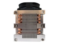 Inter-Tech B-14 Processor-køler 1-pack Sort Guld Grå 80 mm