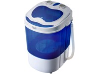 Adler Washing machine AD 8051 Top loading, Washing capacity 3 kg, Unspecified RPM, Unspecified, Depth 37 cm, Width 38 cm, White/Blue,