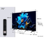 TCL P79K 75P79K TV 75' 4K Ultra HD Sølv