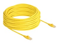 DeLOCK CAT 6a Ikke afskærmet parsnoet (UTP) 15m Patchkabel Yellow