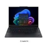 Lenovo ThinkPad E16 Gen 4 (Intel) Copilot+ PC 16' 1920 x 1200 (WUXGA) 355 16GB 512GB Intel Graphics Windows 11 Pro