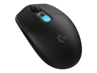 Logitech G G305 X SUPERLIGHT Optisk Trådløs Kablet Sort