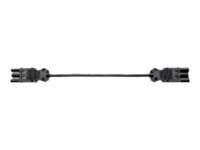 Bachmann Strøm GST18i3 (female) - Strøm GST18i3 (male) Sort Forlængerkabel til strøm