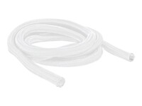 Delock Braided Sleeving self-closing 2m Hvid