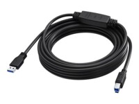Vision TC 5MUSB3.0+/BL USB-A to USB-B 2m Sort
