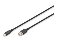 DIGITUS USB Type-C kabel 50cm Sort