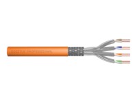 DIGITUS CAT 7 S/FTP Installationskabel Orange RAL 2008