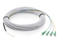 DIGITUS FTTH-Drop Cable Singlemode 4 fiber LC/APC 24 mm G.657.A2 30m