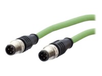 METZ CONNECT M12 CAT 5e Afskærmet Netværkskabel Grøn