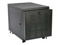 Eaton Tripp Lite Series SmartRack 12U Mid-Depth Rack Enclosure Cabinet for Harsh Environments, 230V Rack Sort
