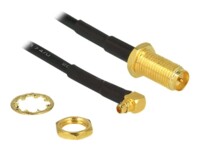 DeLOCK Antennekabel 32cm Sort Sort