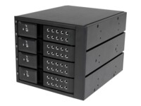 StarTech.com Lagrings mobil rack 2.5' Sort