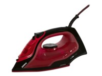 Clatronic DB 3752 Dampstrygejern 2200W Sort Rød