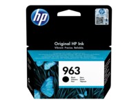 HP 963 Black Original Sort 1000 sider Blæk