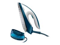 Philips PerfectCare Compact GC7840 Dampstrygejern 2400W Blå Hvid