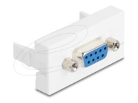 Delock Easy 45 Module Sub-D 9 fermale to female 22.5 x 45 mm