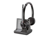 Poly Savi 8200 Series W8220/A Trådløs Høretelefoner Sort