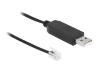 Delock Adapter cable USB Type-A to Serial RS-232 RJ10 with ESD protection Meade Autostar 2 m