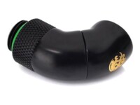 Bitspower Flydende kølesystem roterende forlænger 1-pack Sort