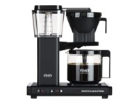Moccamaster KBG 741 AO Kaffemaskine Mat sort